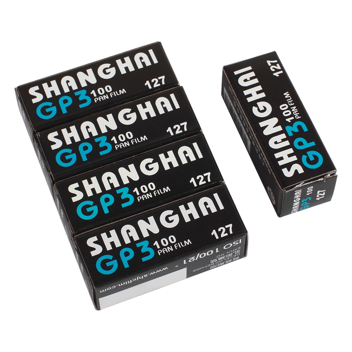 Shanghai GP3 127 Black & White Roll Film ASA DIN ISO 100 B/W Negative Freshes…