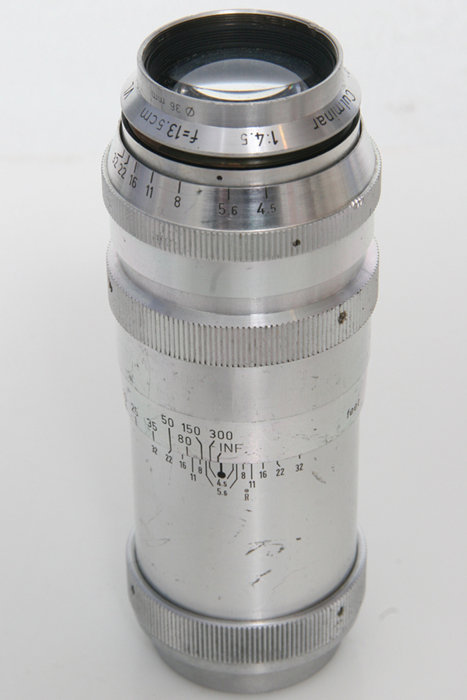 Steinheil 13.5cm f4.5 Culminar VL lens Leica screw mount 135mm m39