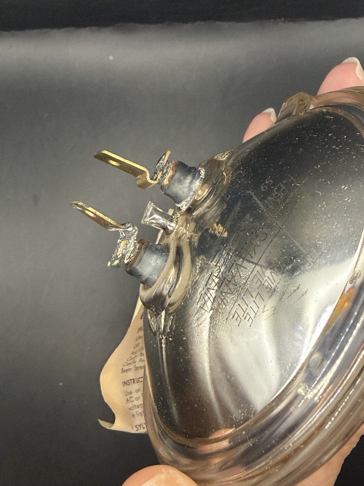 Vintage Sylvania Movie Light FBM 650 Watt Movie Light Bulb In Box