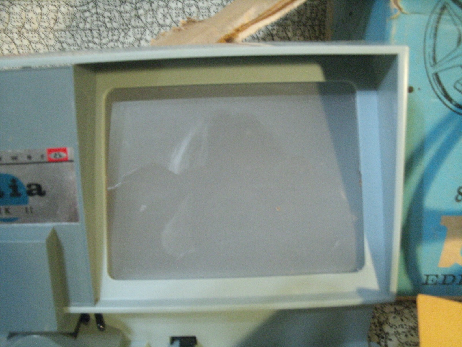 Baia Ediviewer Mark II-In original box, includes all seen in photos-bulb works!