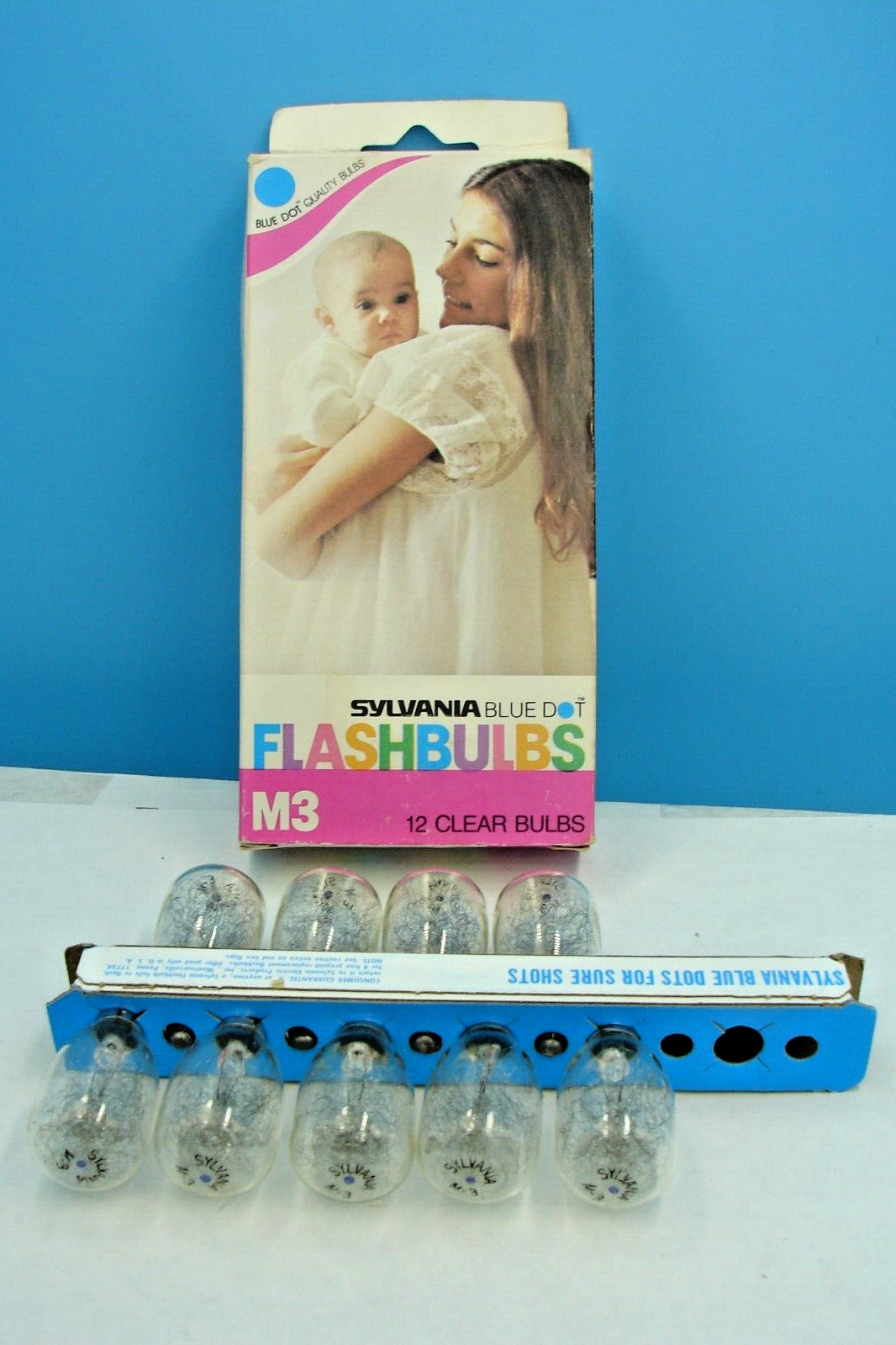 Sylvania M2B & M3 Flashbulbs & General Electric M3B Flashbulbs New 5 boxes