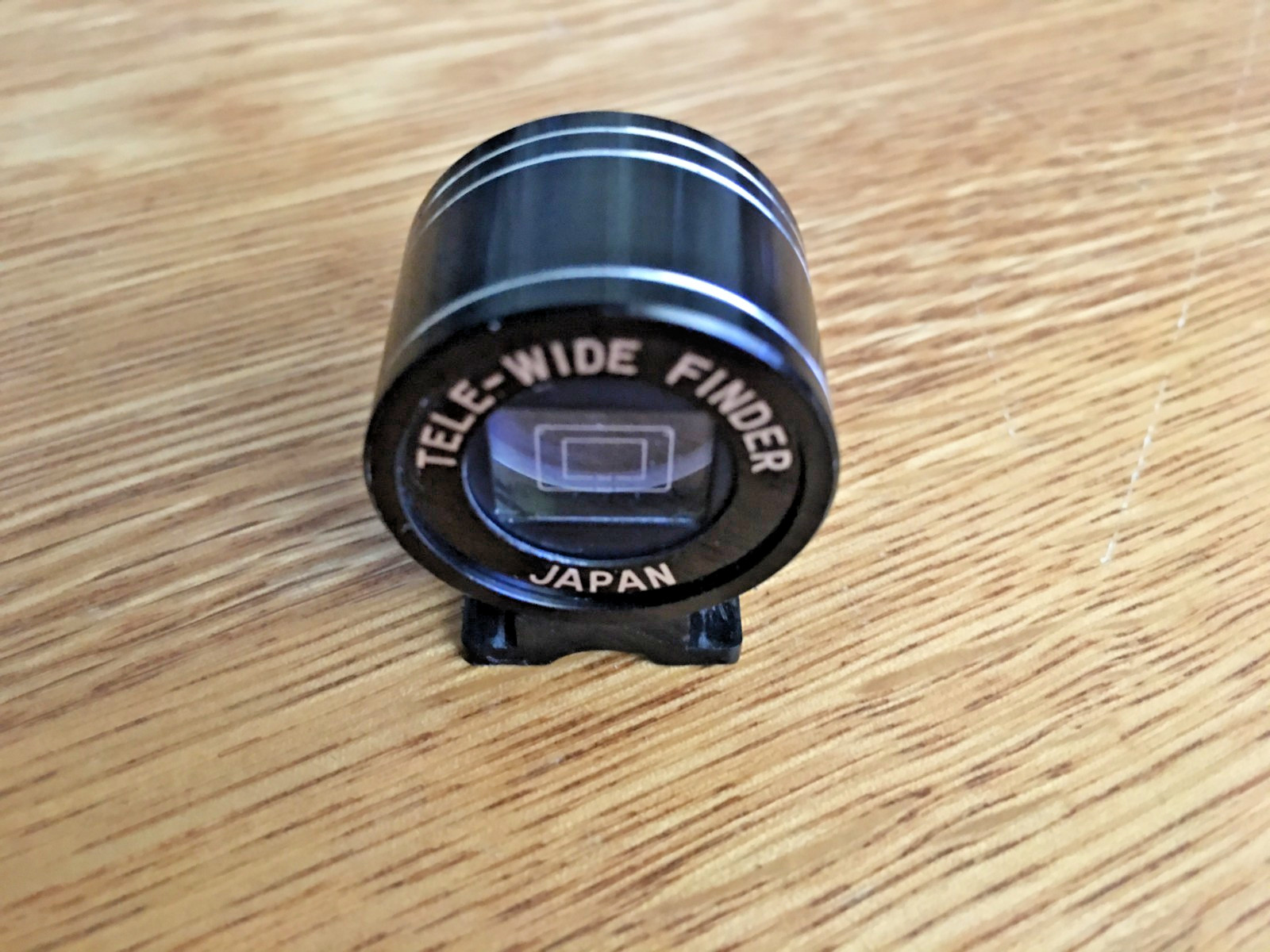Tele-Wide Finder Cold Shoe Mounted For 35mm Vintage Film Camera