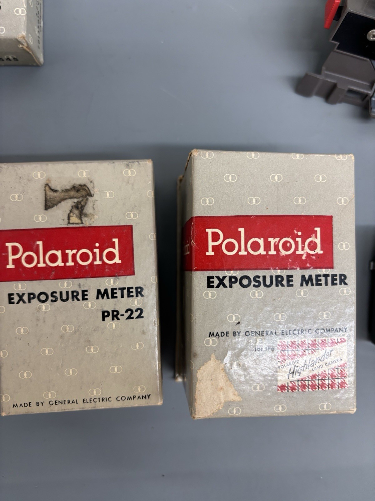 Vintage Lot of Polaroid Camera Accessories-2 Rolls Of Film-Meters-Filters & More