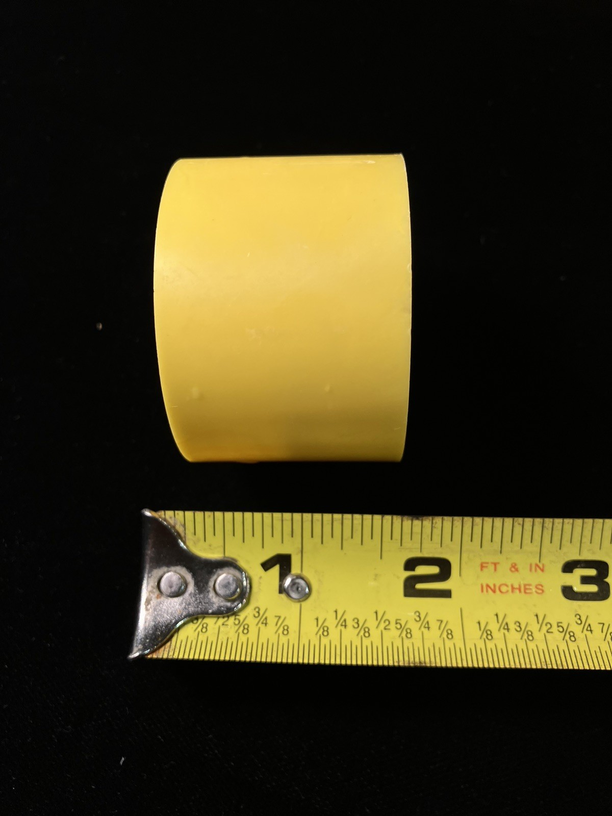 35mm 2″ Inch Film Core Take-Up Spools – Yellow – Lot of 50