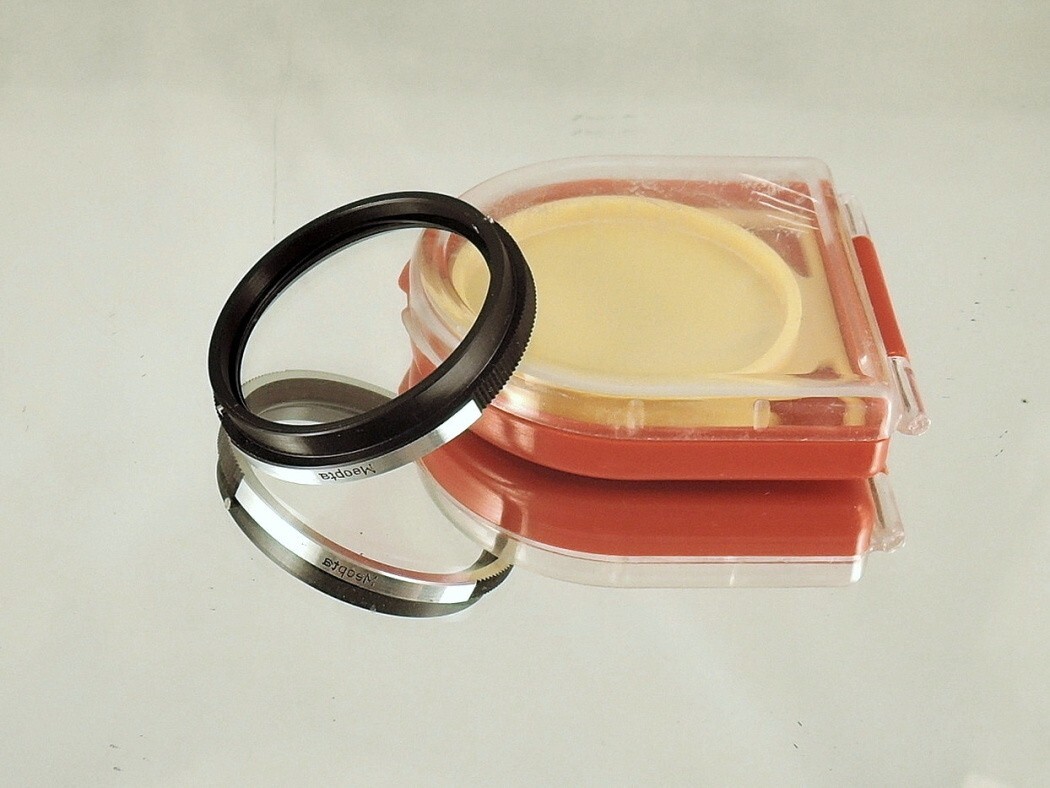 Flexaret UVO B36 Filter Meopta Accessories Bayonet Glass MINT + Box