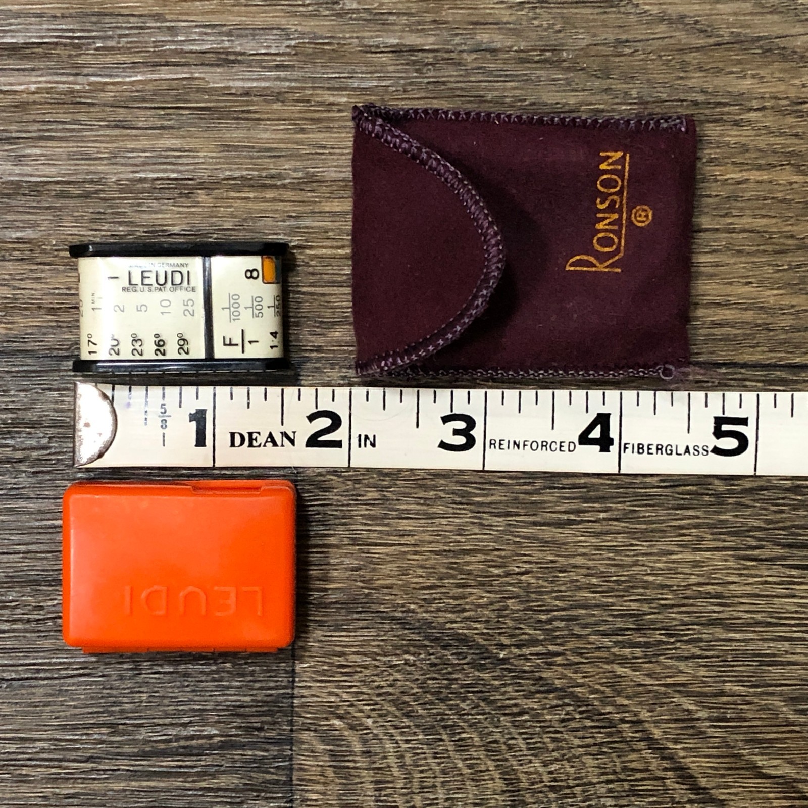 Pre-War 30s German Leudi Film Camera Extinction / Exposure Meter & Plastic Case