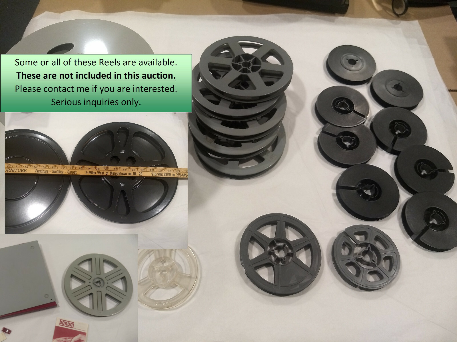 1 (one) Vintage Super 8 Movie REEL, No film 6″ 300ft, 3oz, R605, Made USA