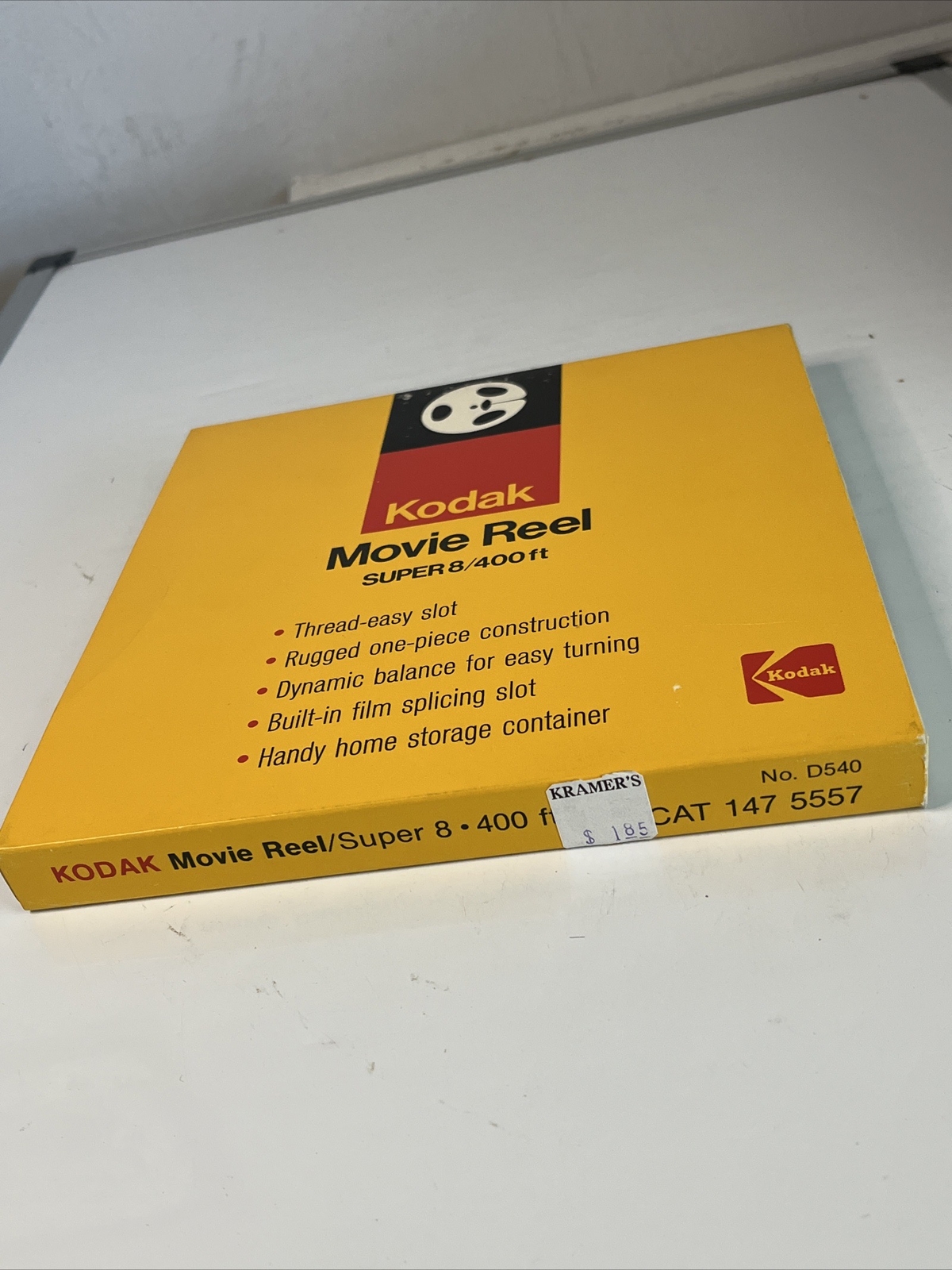 Kodak Vintage NOS Movie Reel Super 8 400ft No. 540 Estate