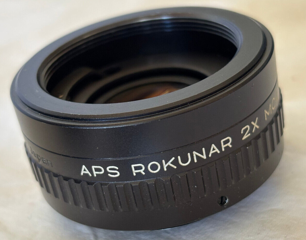 APS Rokunar 2X MC4 Auto Tele Converter 5210031 Made in Japan for Pentax Camera