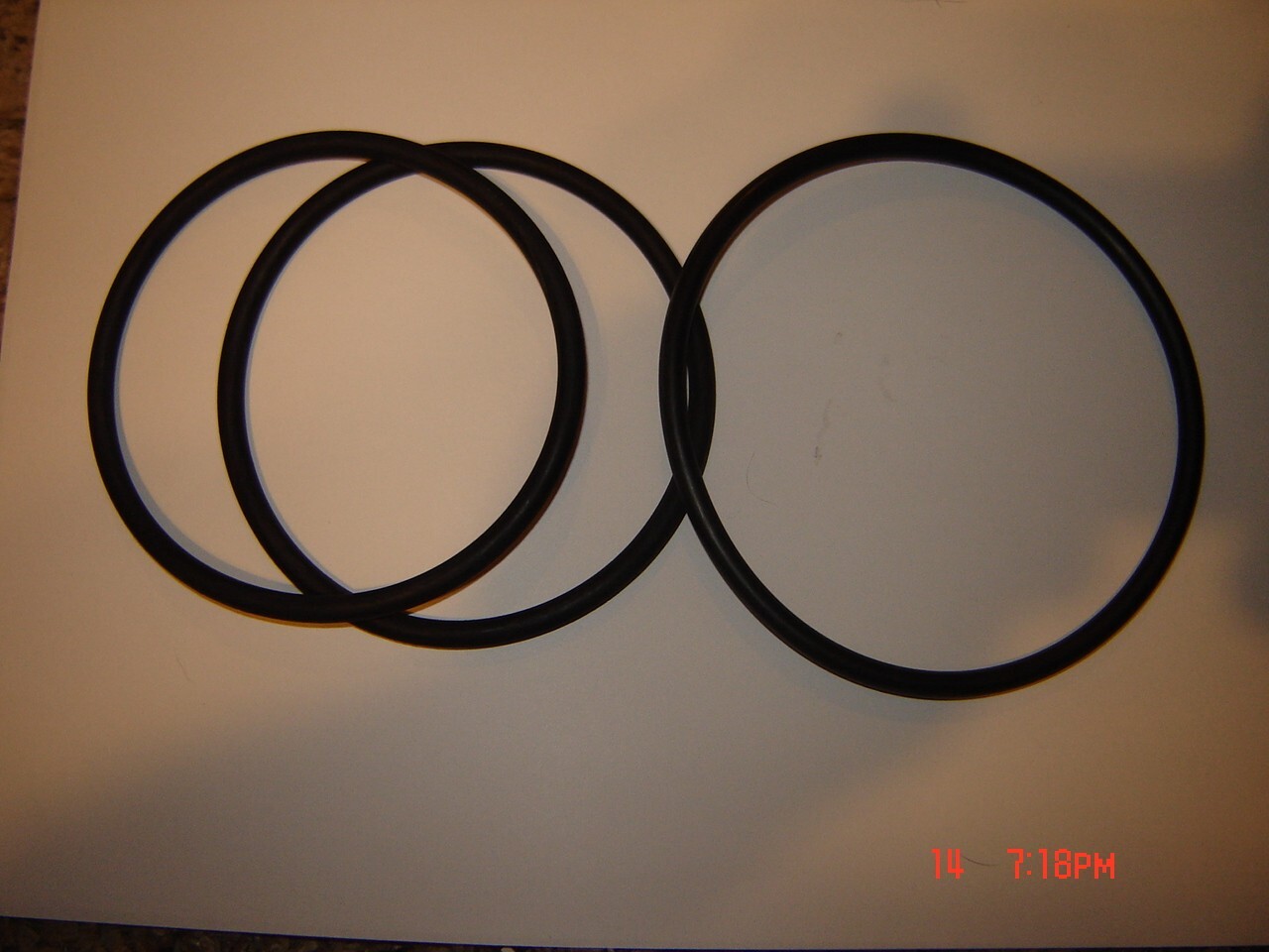 EIKI EX-5020 IAV Supreme 16MM Projector Belts, 3 Belt Set, New