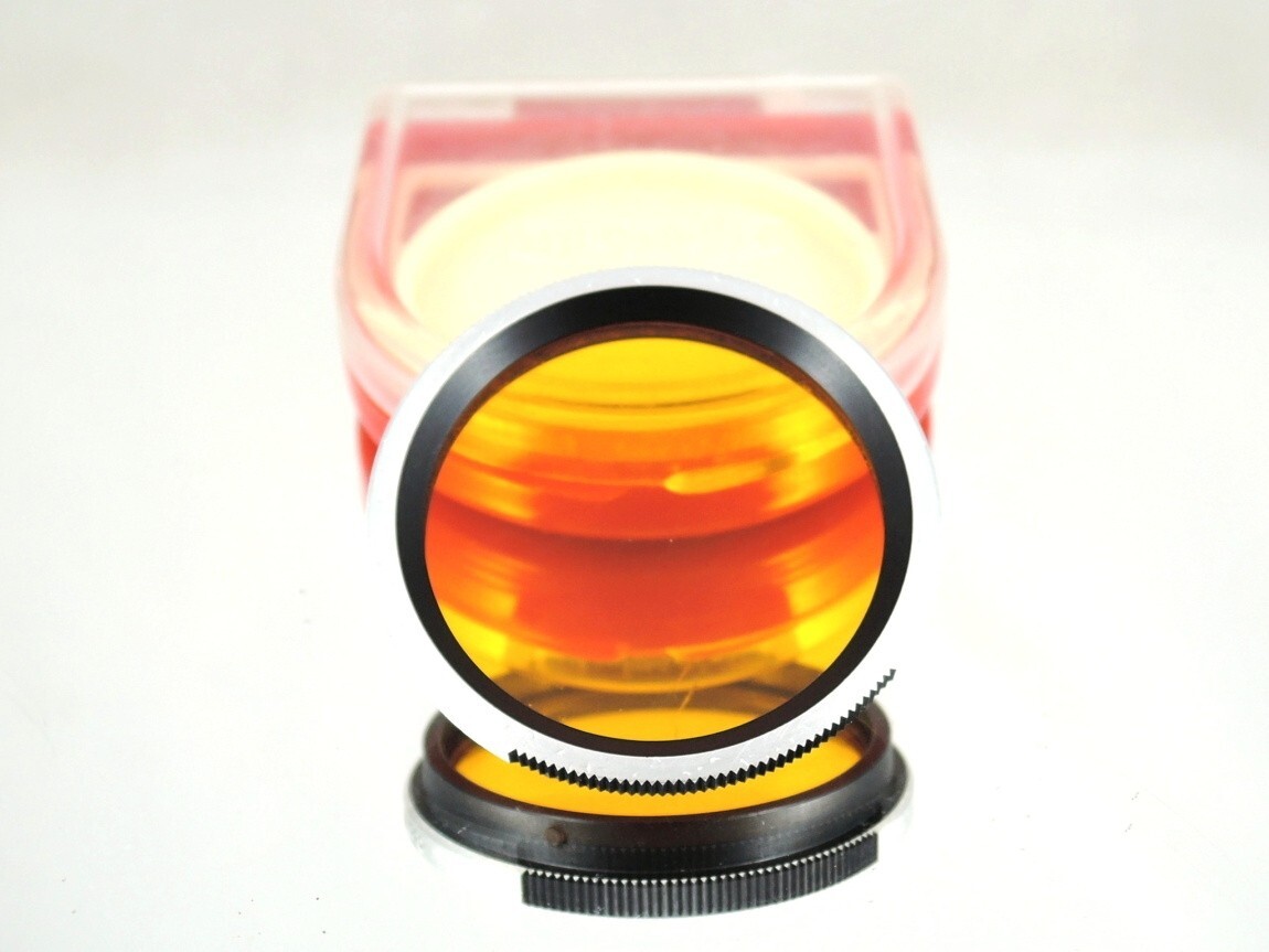 Flexaret G3 B36 Orange Filter MEOPTA Genuine Accessories Bayonet Good Glass