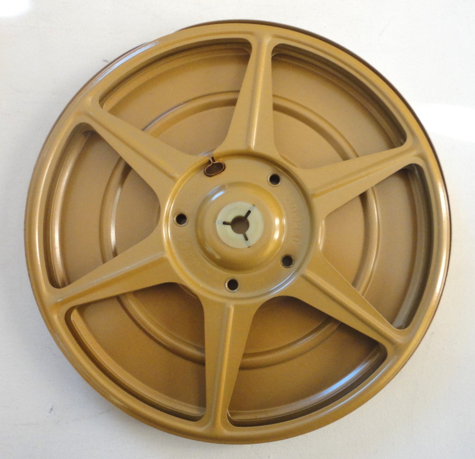 4 New Old Stock Compco Super 8 Dual 8 MM Movie Reel Hubs Storage Cases Chicago