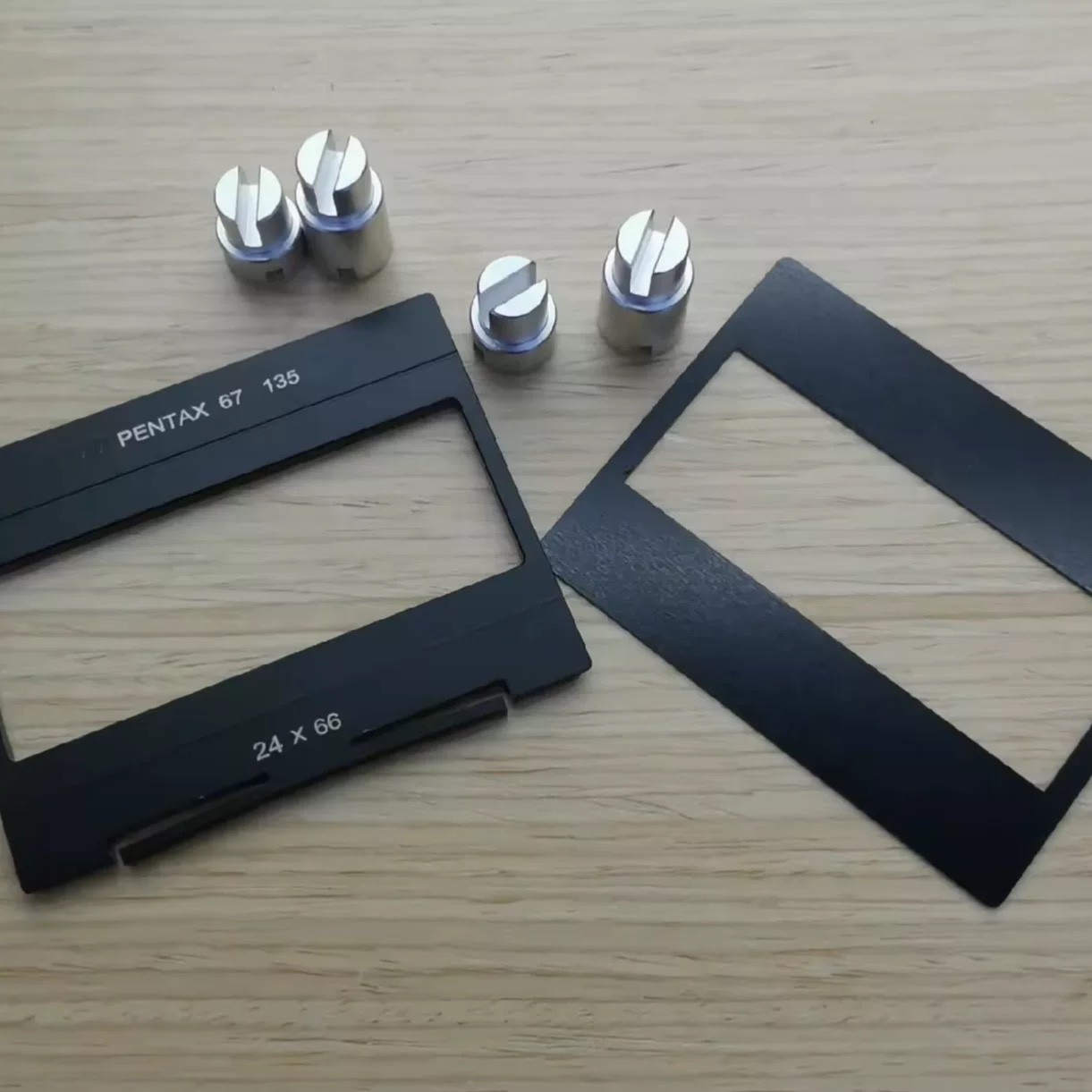 Metal 35mm to 120mm Film Spool Adapter Set for Pentax 6×7 , Fuji 6×9