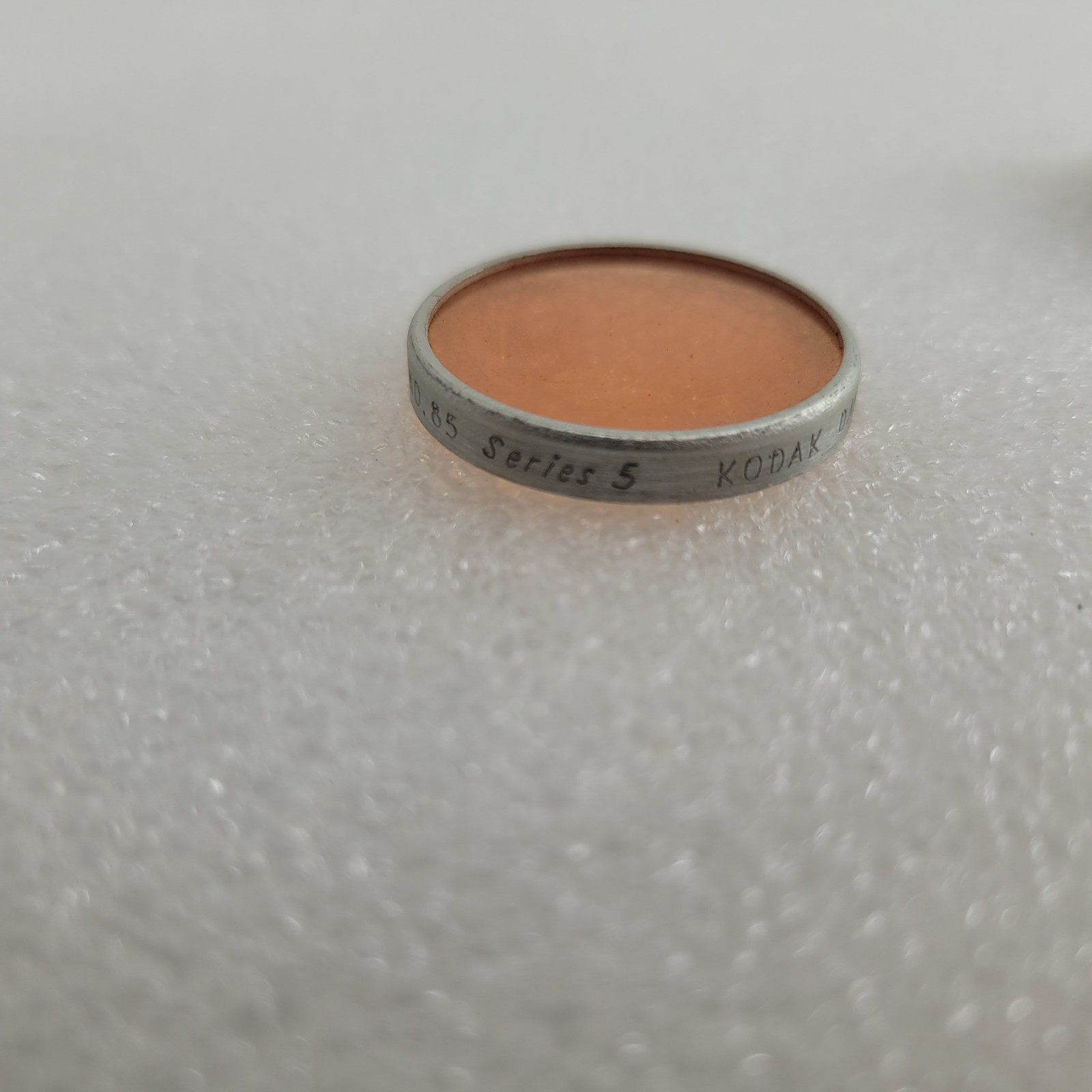 VINTAGE KODAK SERIES V FILTER ADAPTER RING 3/4 IN. 19MM Plus Daylight Filter