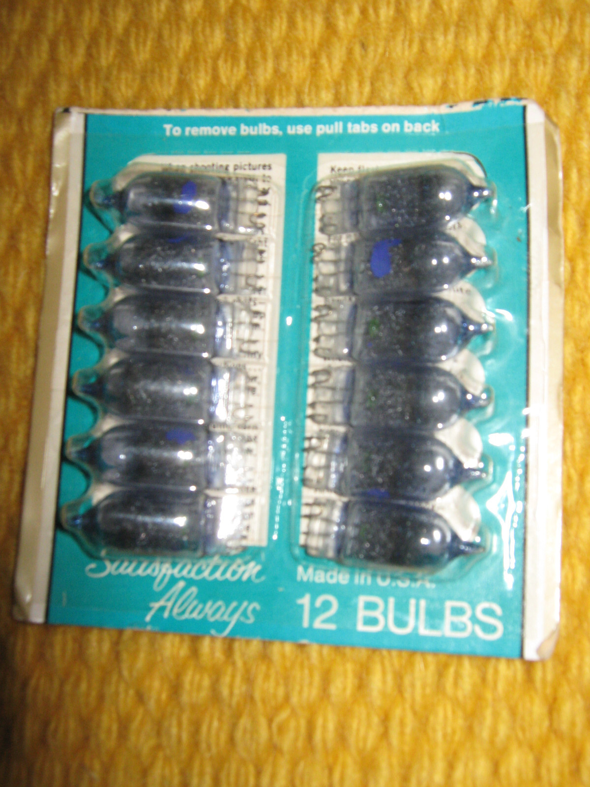 K-Mart/Focal AG-1B Flash Bulbs – 21 Bulbs