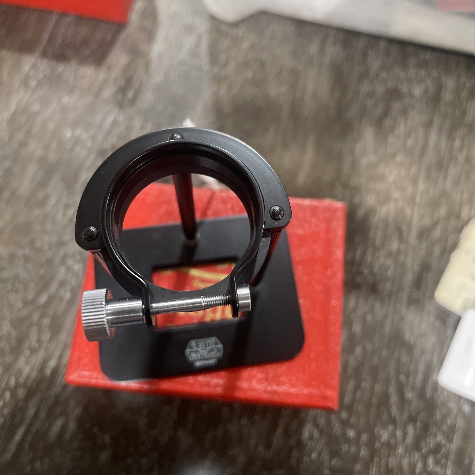 Leica Leitz Hilfsgerat Belun copy stand, likely designed for 5cm lenses