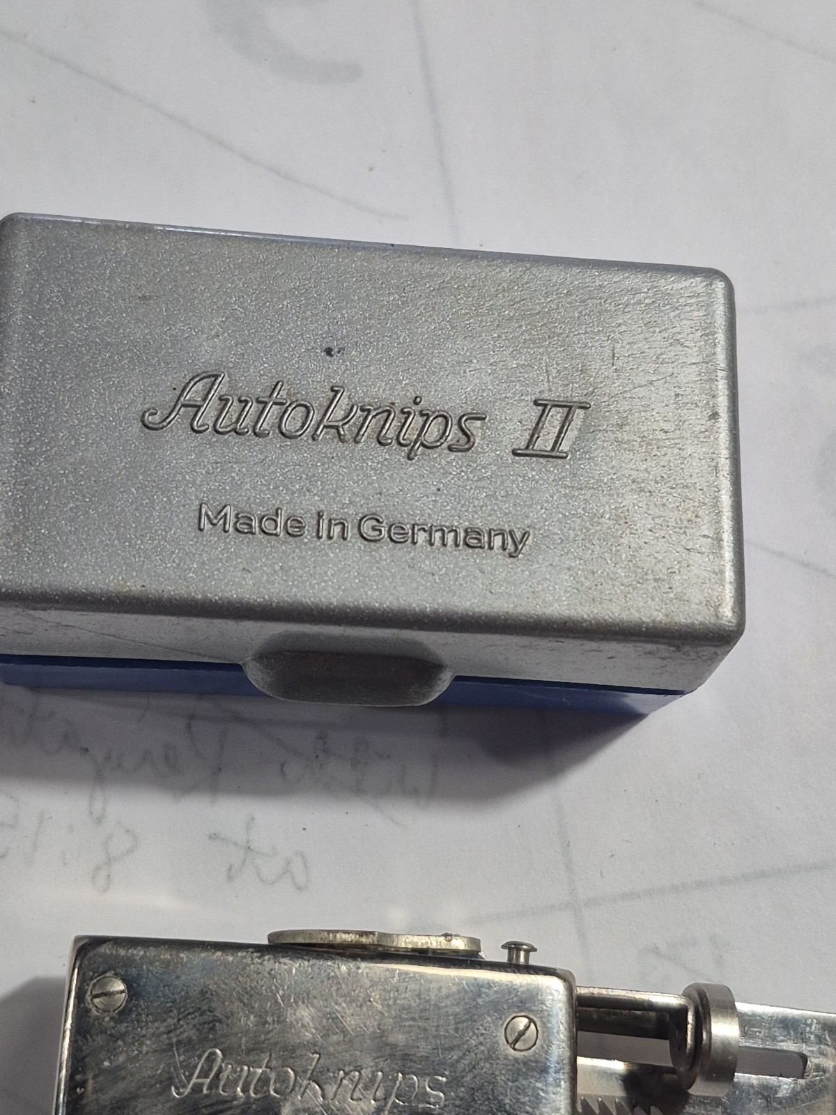 VINTAGE AUTOKNIPS II AUTOMATIC SELF-TIMER WITH CASE Made In Germany