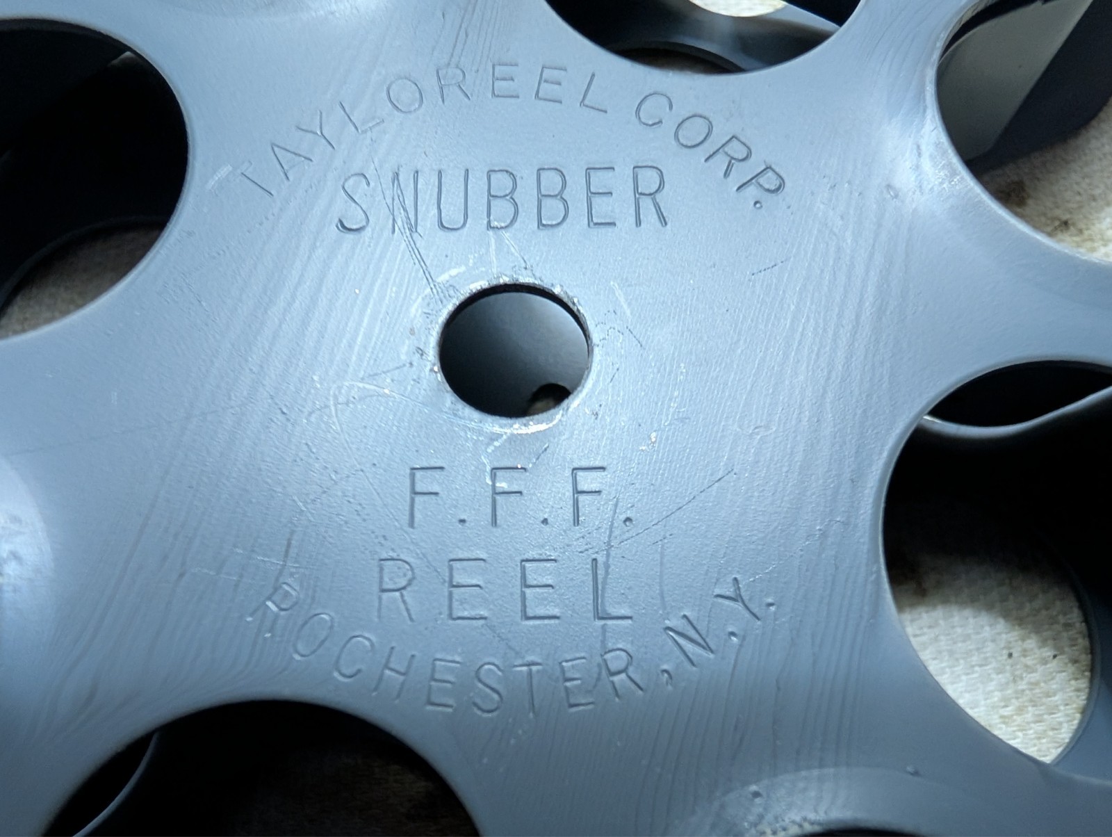 Tayloreel Metal 16mm Snubber F.F.F. Reel 12.25′