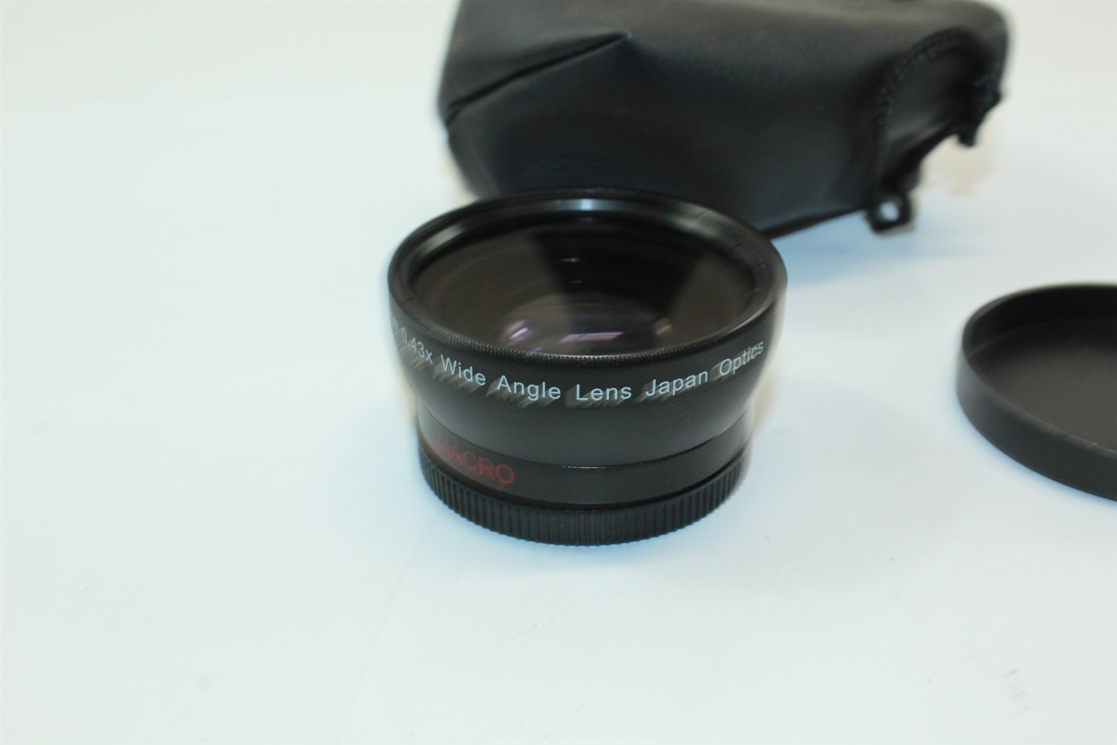 Vintage Camcorder Camera Lens Big Foot 52mm HD 0.43x Wide Angle Anti Reflection