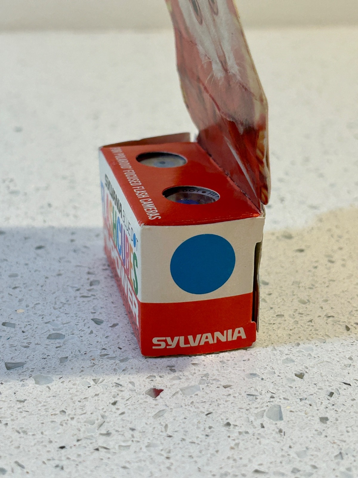 Vintage SYLVANIA Blue Dot Flashcubes Hi-Power – 2 Cubes / 8 Flashes In Package