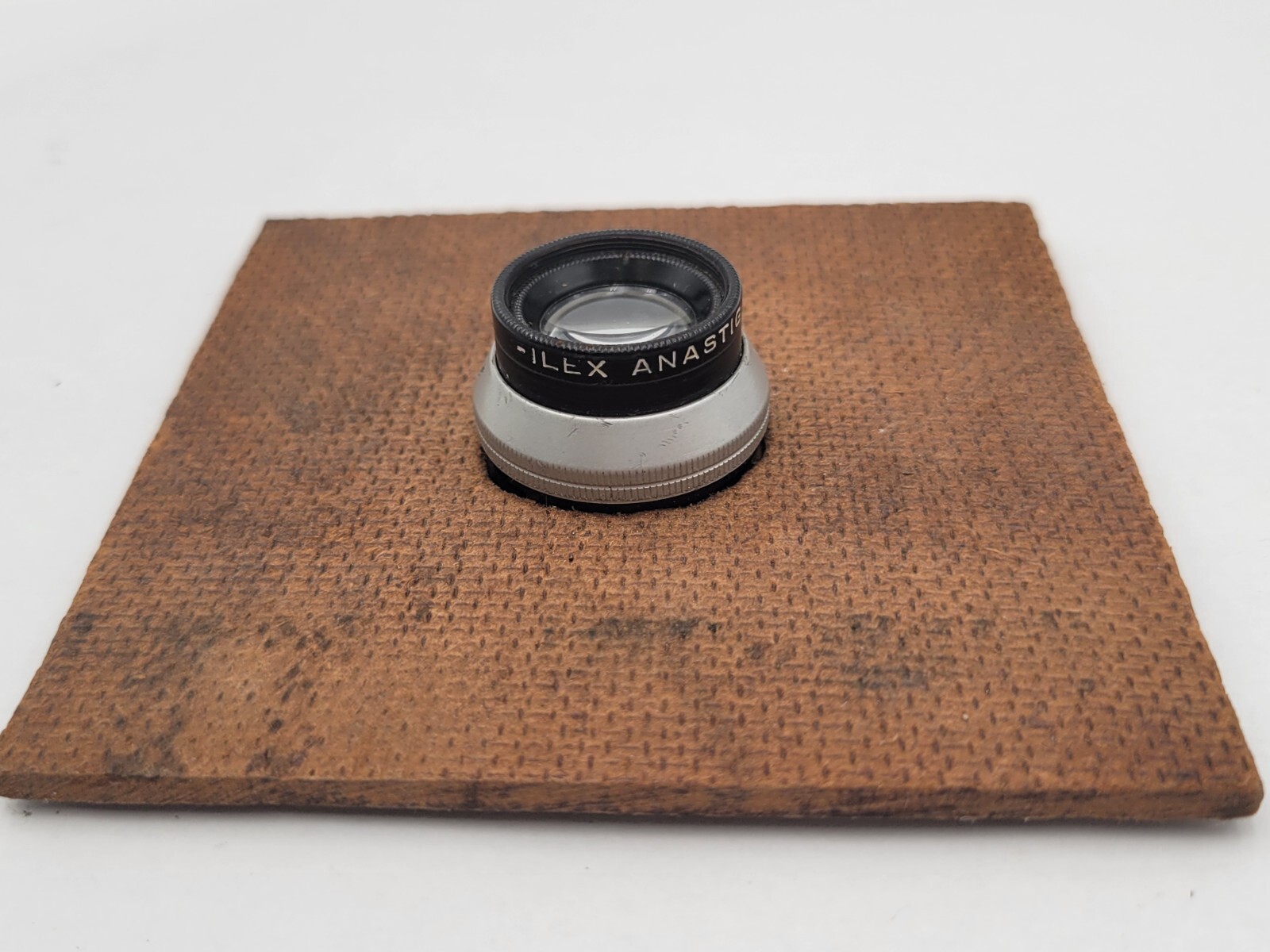Anastigmat Series C Enlarging Lens F:6.3 on 4″ Lens Board Vintage Film Accessory