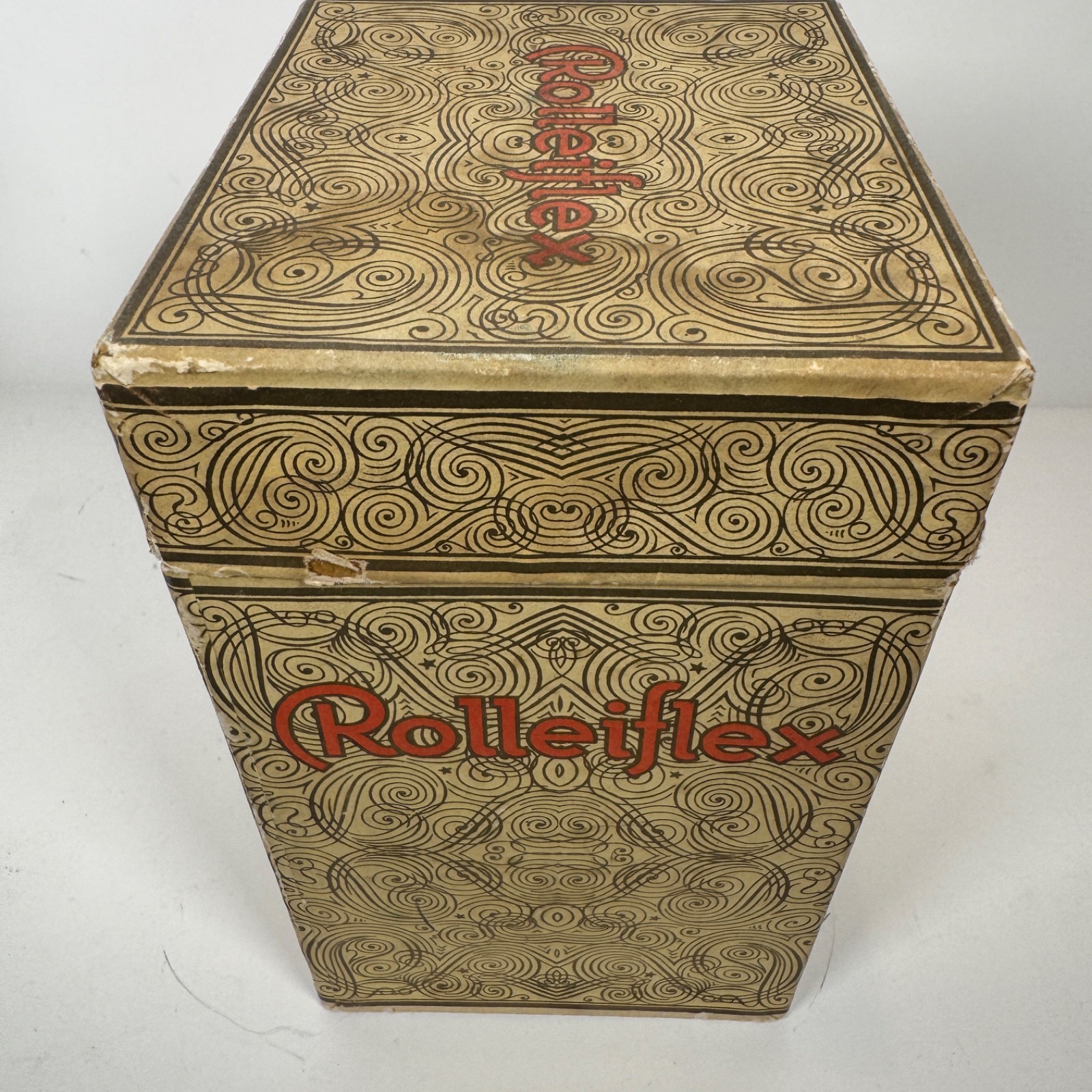 Rare Rolleiflex Empty Box Only For Camera