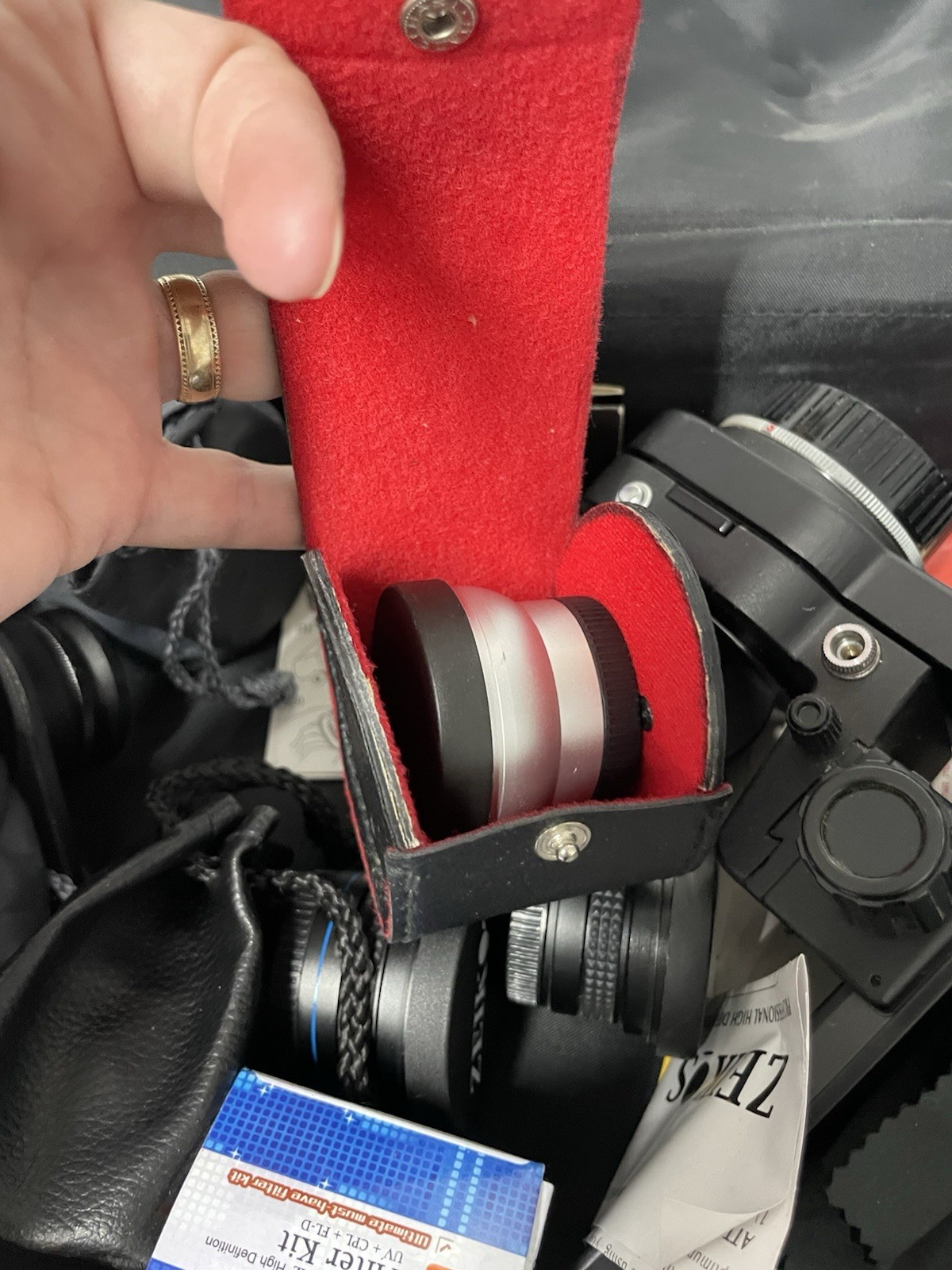 Minolta IV BELLOW Macro Ex Tube Step Up Rings Macro Lens More Camera Acc W/ Case