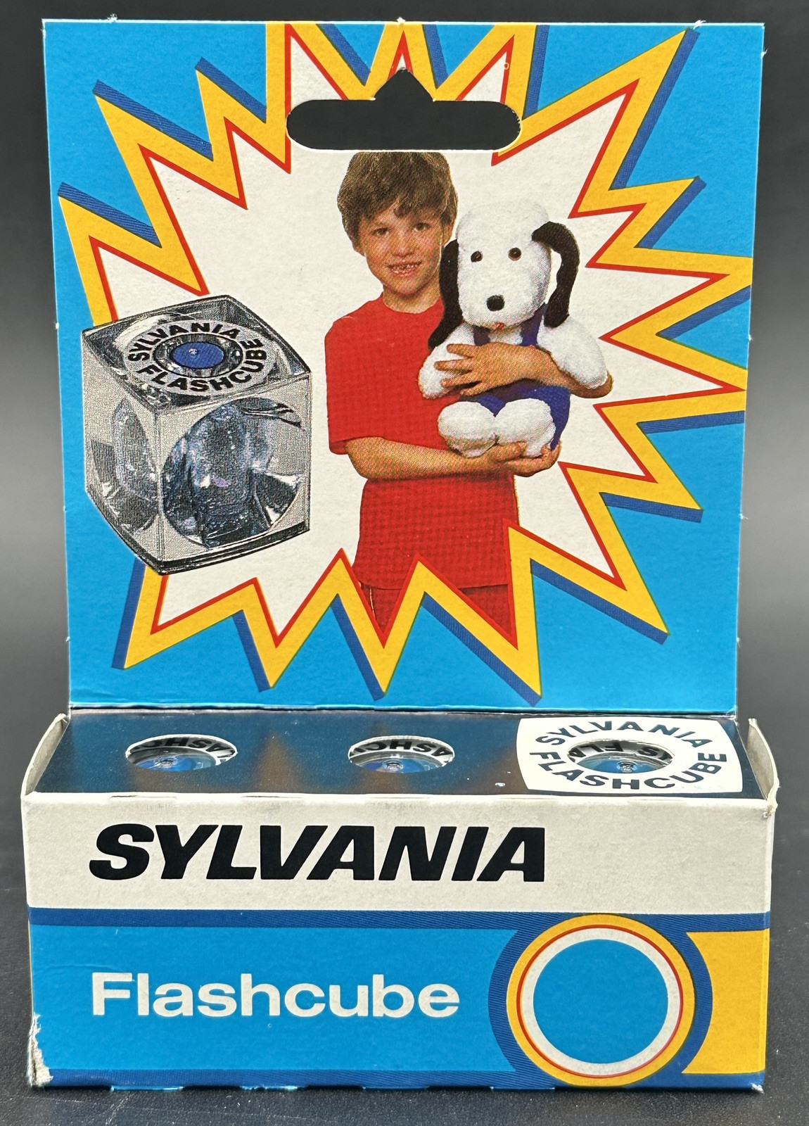 Vintage Sylvania Blue Dot Flash Cubes Case 12 Boxes of 3 Cubes 36 FC 4 GTE