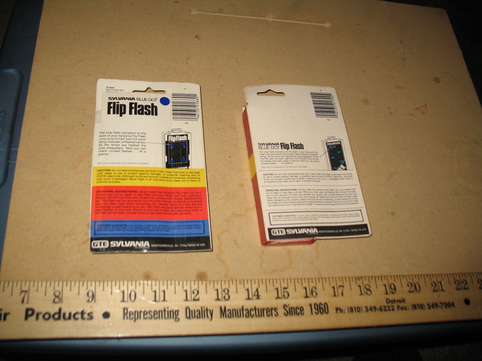 VTG NEW OLD STOCK CAMERA FLIP FLASH FLASH BULBS 2 PACK 18 FLASHES LOT K SUPER 10