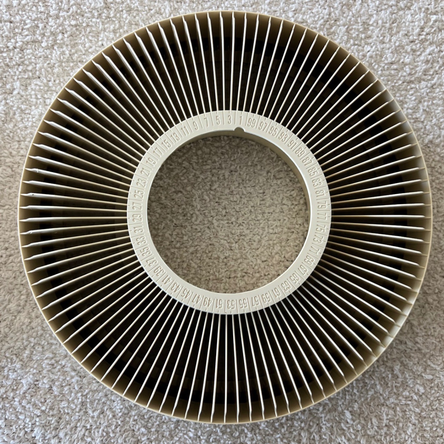 Sawyers Rototray 100 Slide Tray Carousel Projector Vintage Photography Accessory