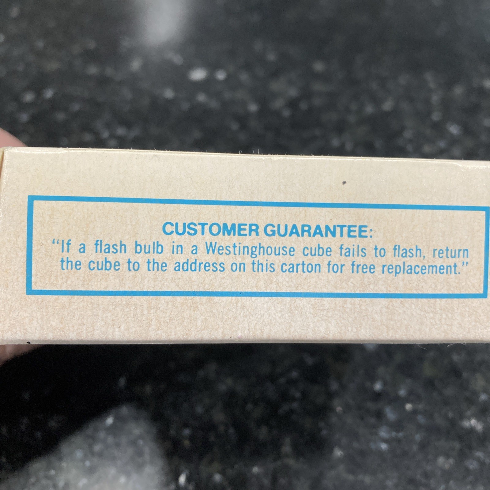 Vintage Westinghouse Flash Cubes Never Removed From Box For Battery Cameras