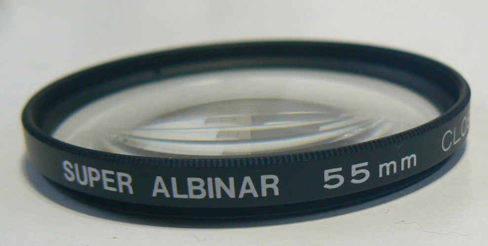 Super Albinar 55mm Filter Set of 3 Close-Up +1, +2, +3 Lenses Plus Case – Japan