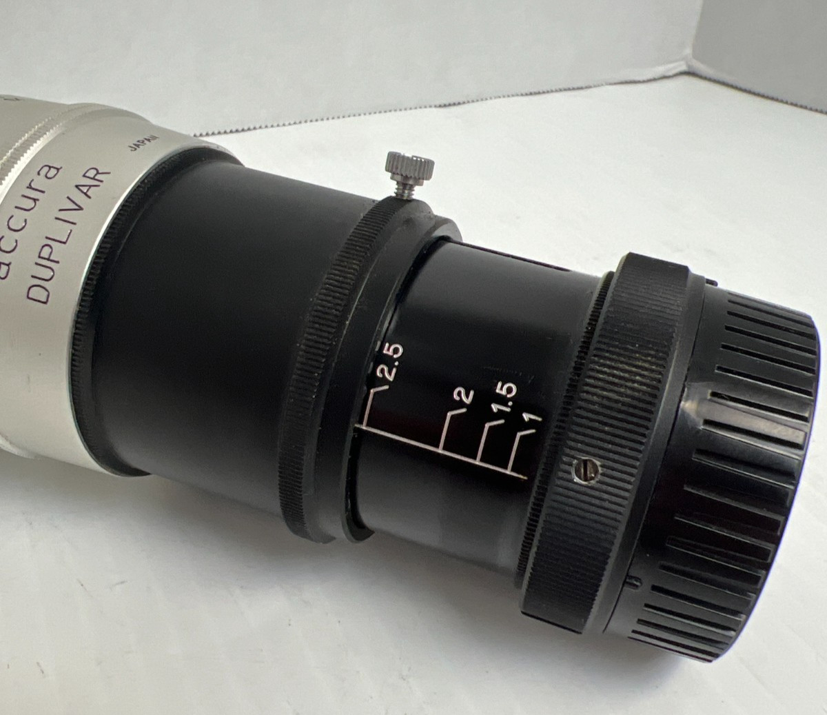 Vintage 35mm SLR Accura Duplivar Variable Magnification Slide Duplicator