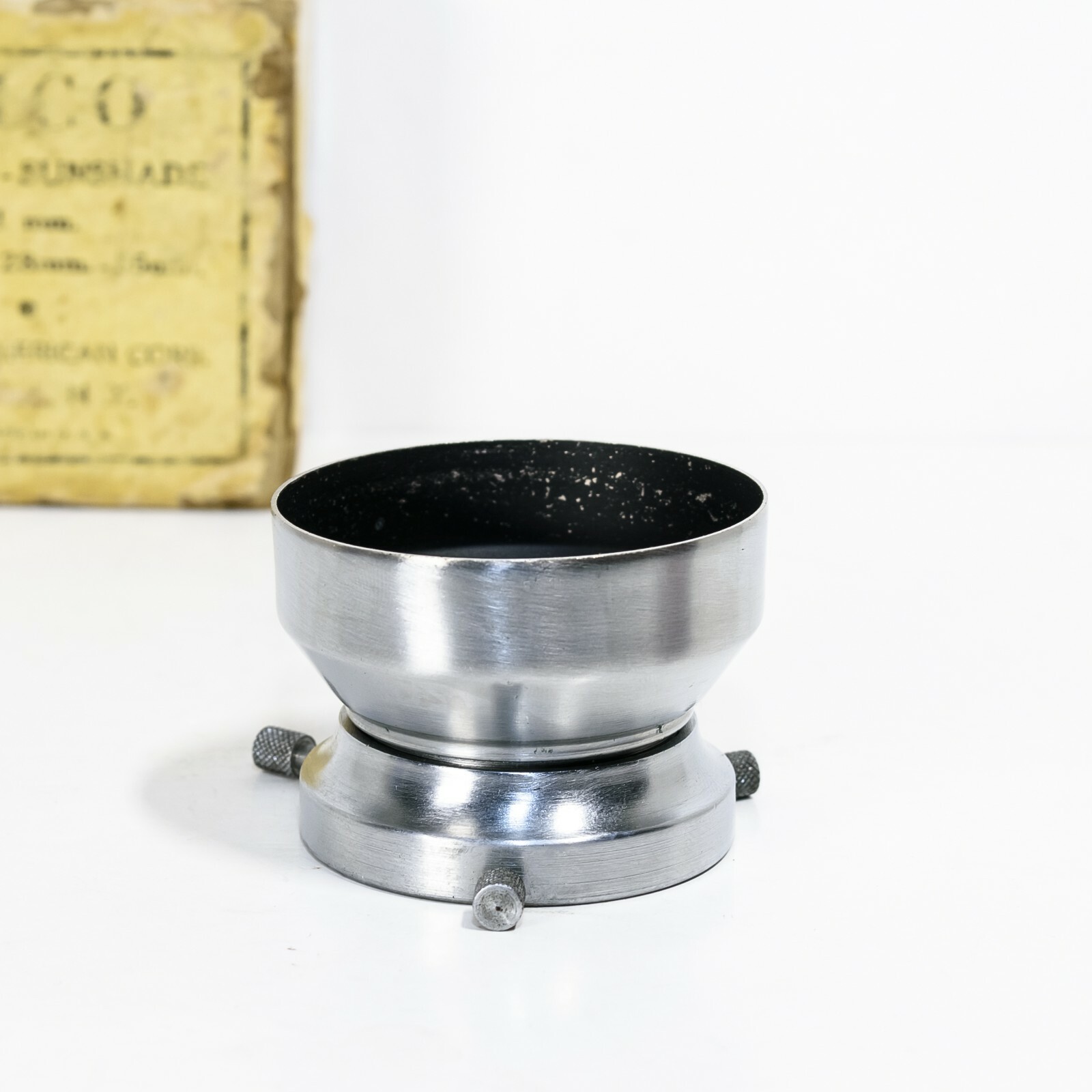 MICO (Mimosa American Corp.) Lens Filter Holder & Shade | Orange Filter | Excell