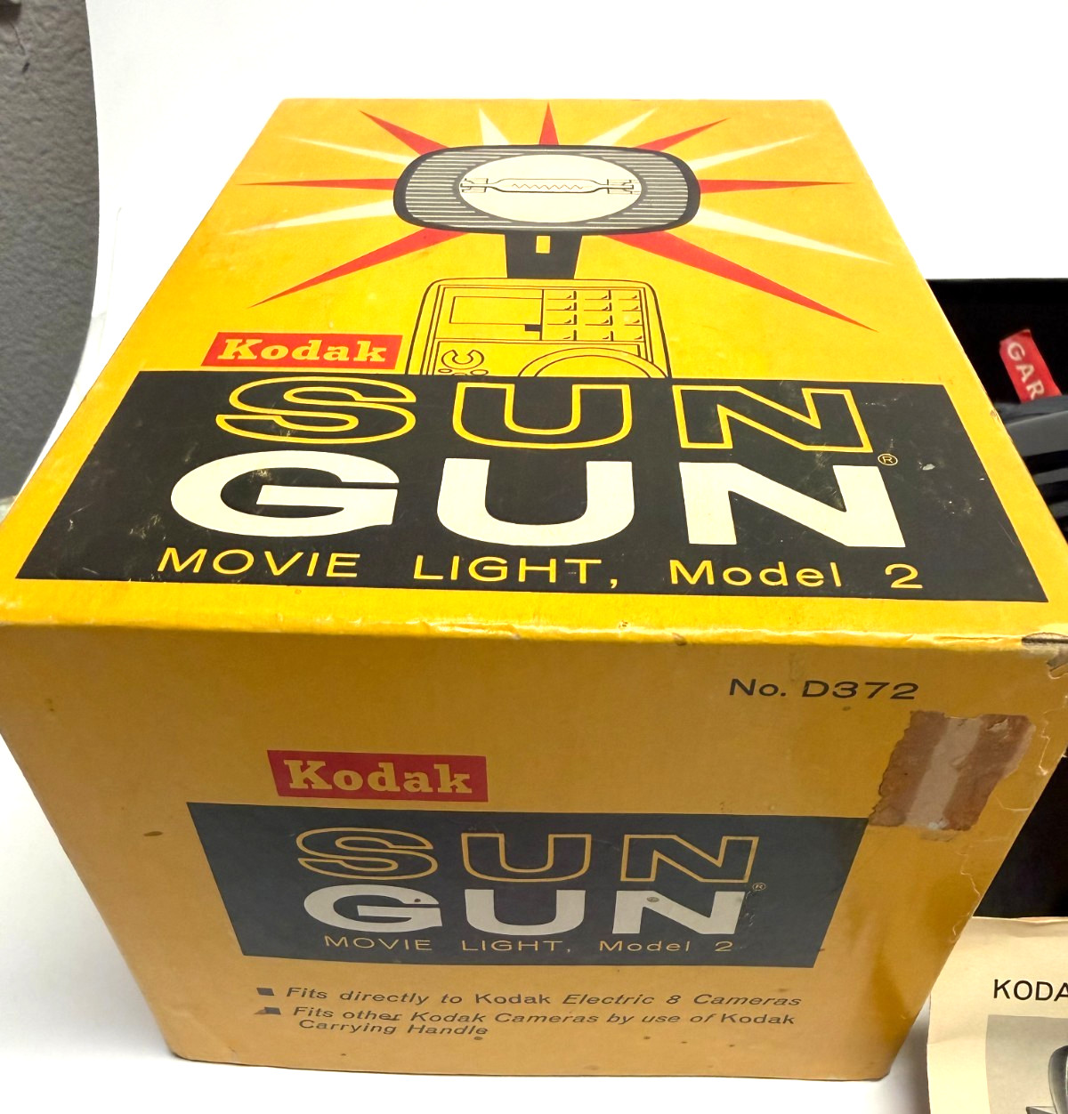 Vintage NOS KODAK Sun Gun Movie Light-Model 2