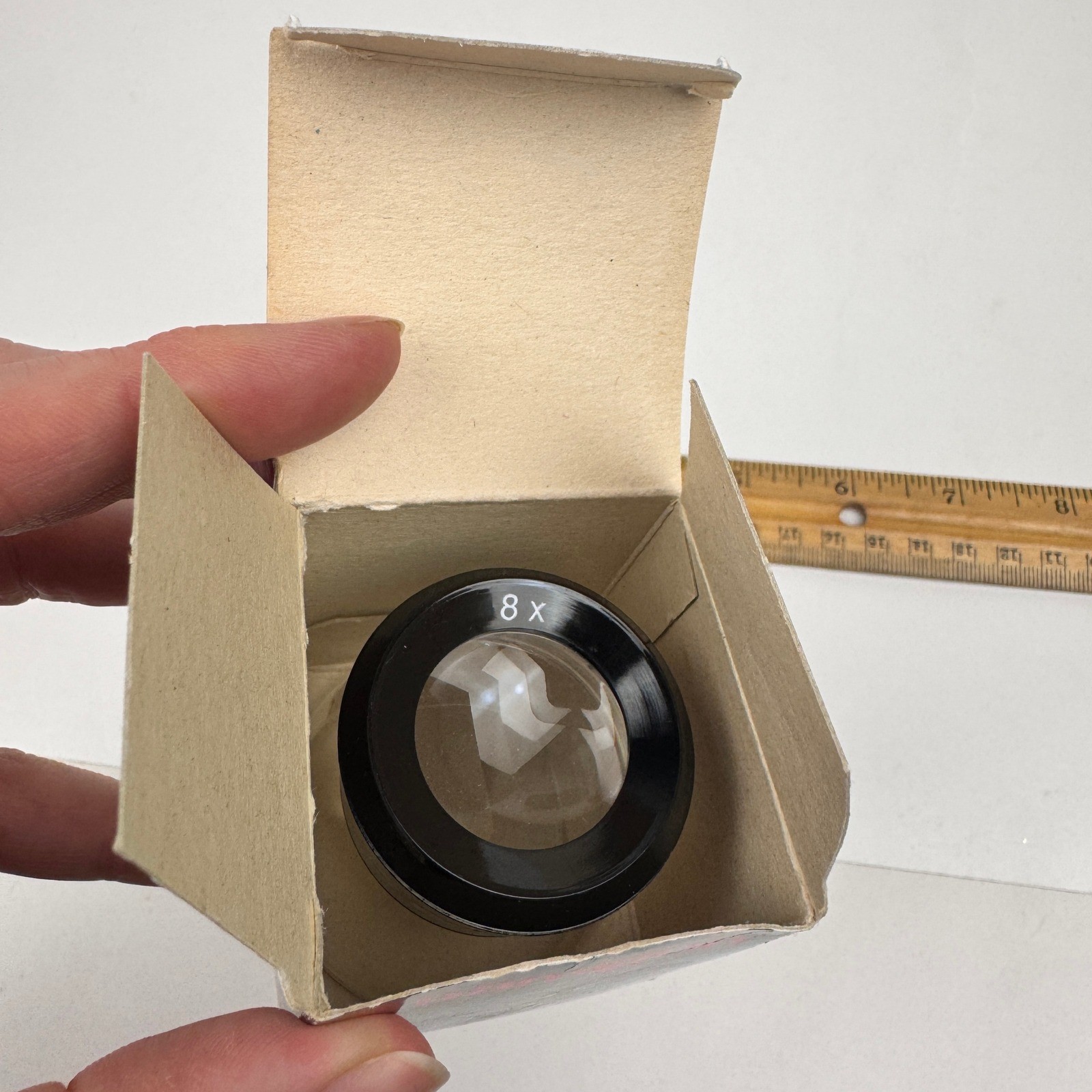 Vtg Samigon 8x Magnify Loupe View Negatives Slides Prints Photo w Orig Box