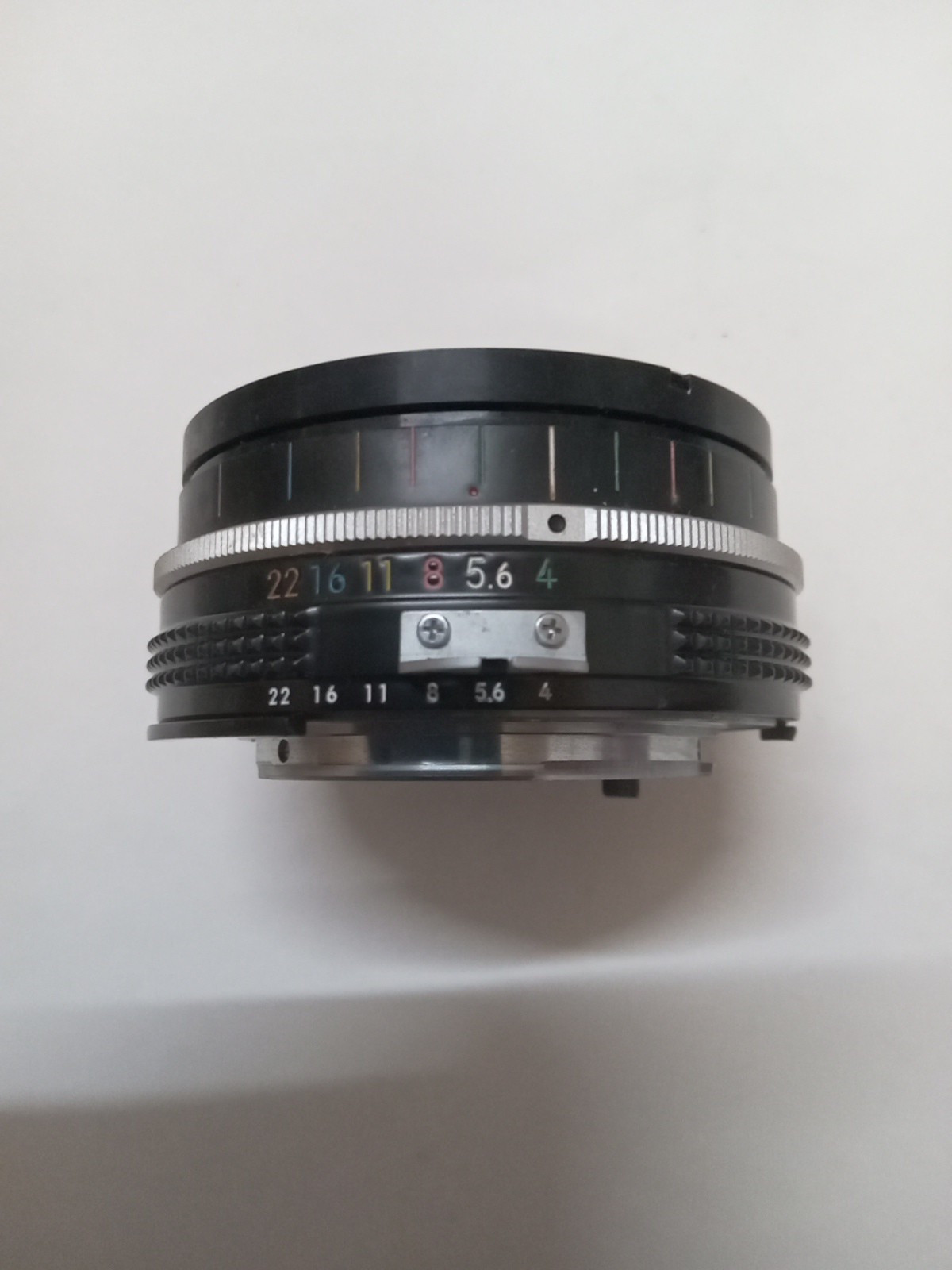 Nikon New Old Stock F4 – F 22 Aperture Control Unit, Mount Unknown Lens Part