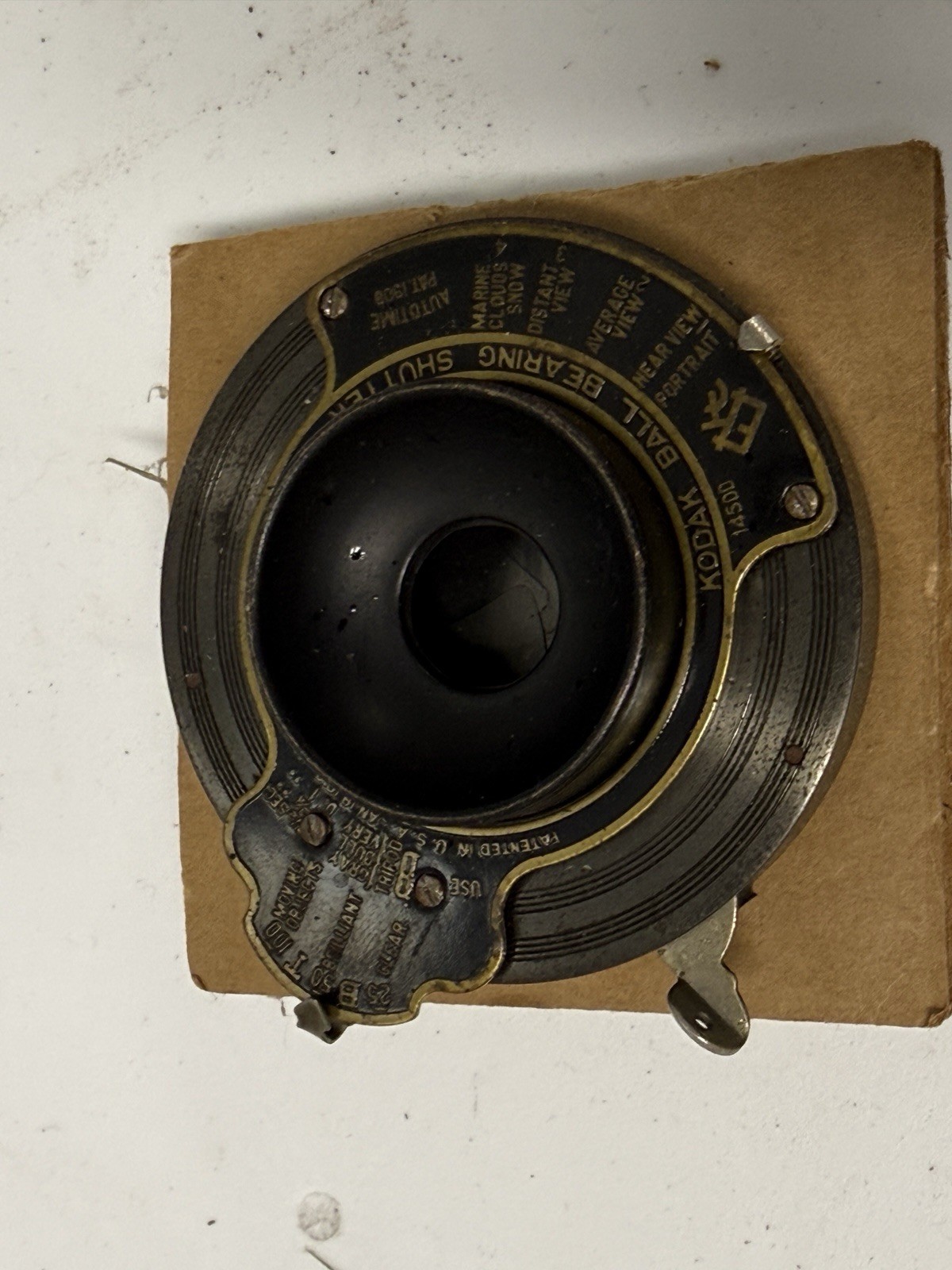 💙Antique Eastman KODAK Ball Bearing Camera Shutter Patd 1913 Rare HTF (CB6) NEW