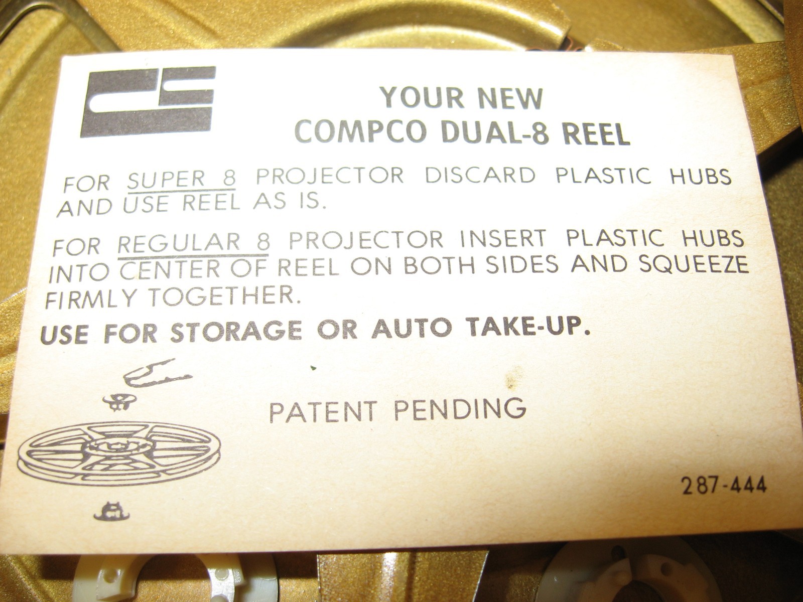 Vintage Cine-Kodak Duo Splicer, 6x Two Guys 8mm Reels/Cans, 1954 News Parade