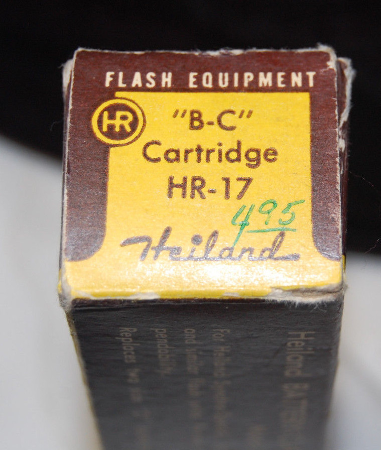 Heiland Battery Capacitor Cartridge Model HR-17 for Flash Unit in Box S8453