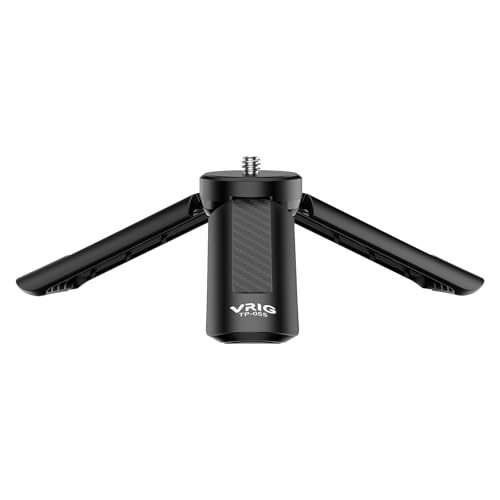 VRIG Mini Tripod Camera Tripod Insta360 Tripod Tabletop Tripod Mini 1/4-inch