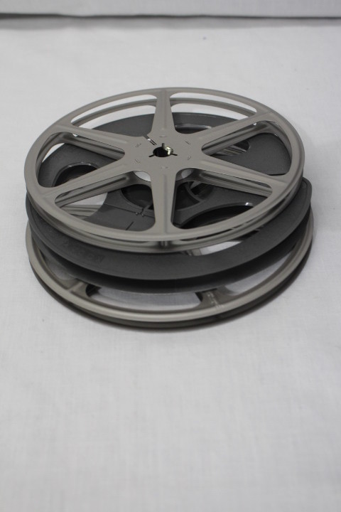 3 NOS Scherer 8mm Metal Film Reels NEW OLD STOCK Film Reel And Can Set 400 Ft
