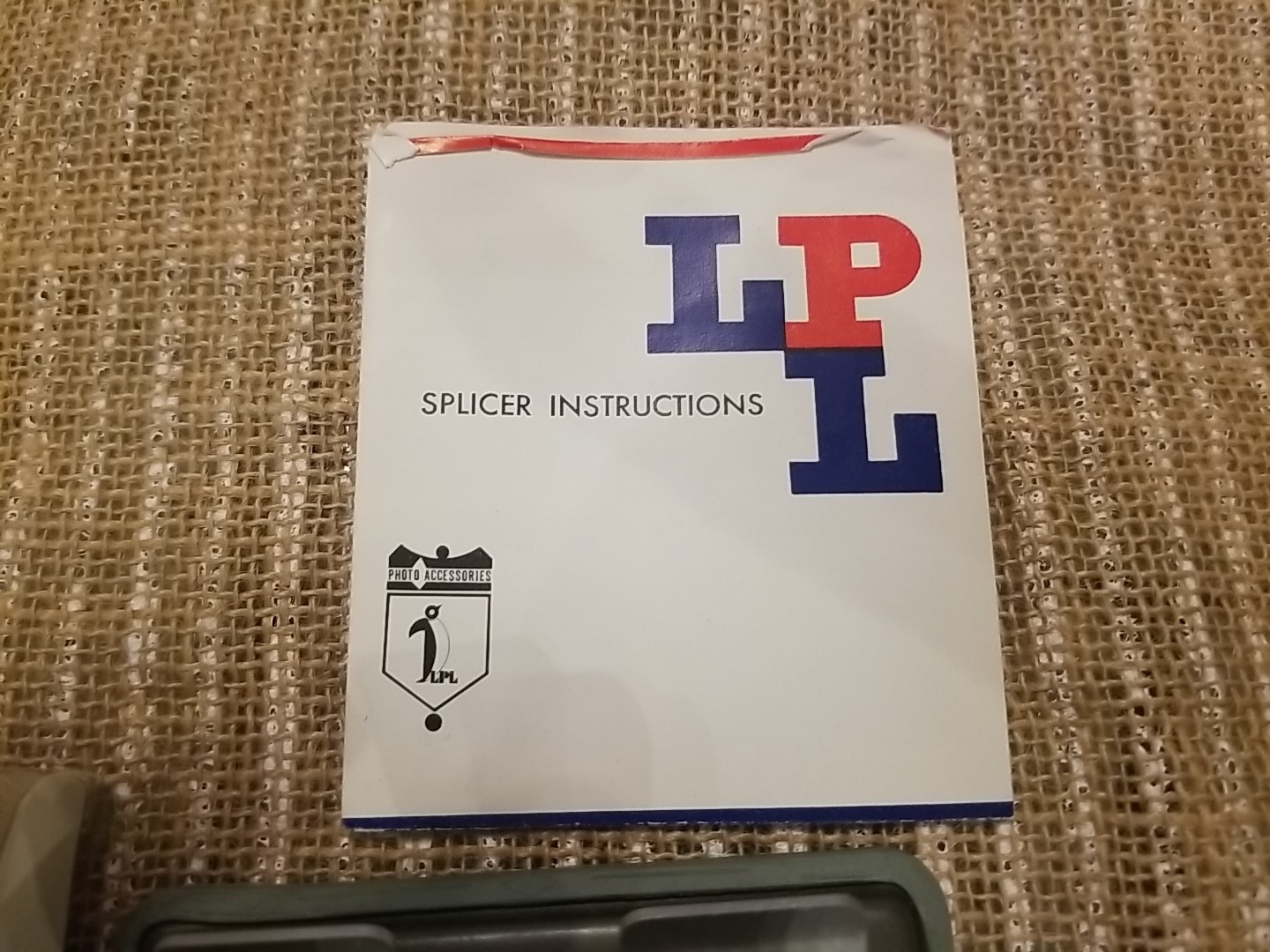 Vintage LPL Made In Japan Film Splicer. Used. inc box