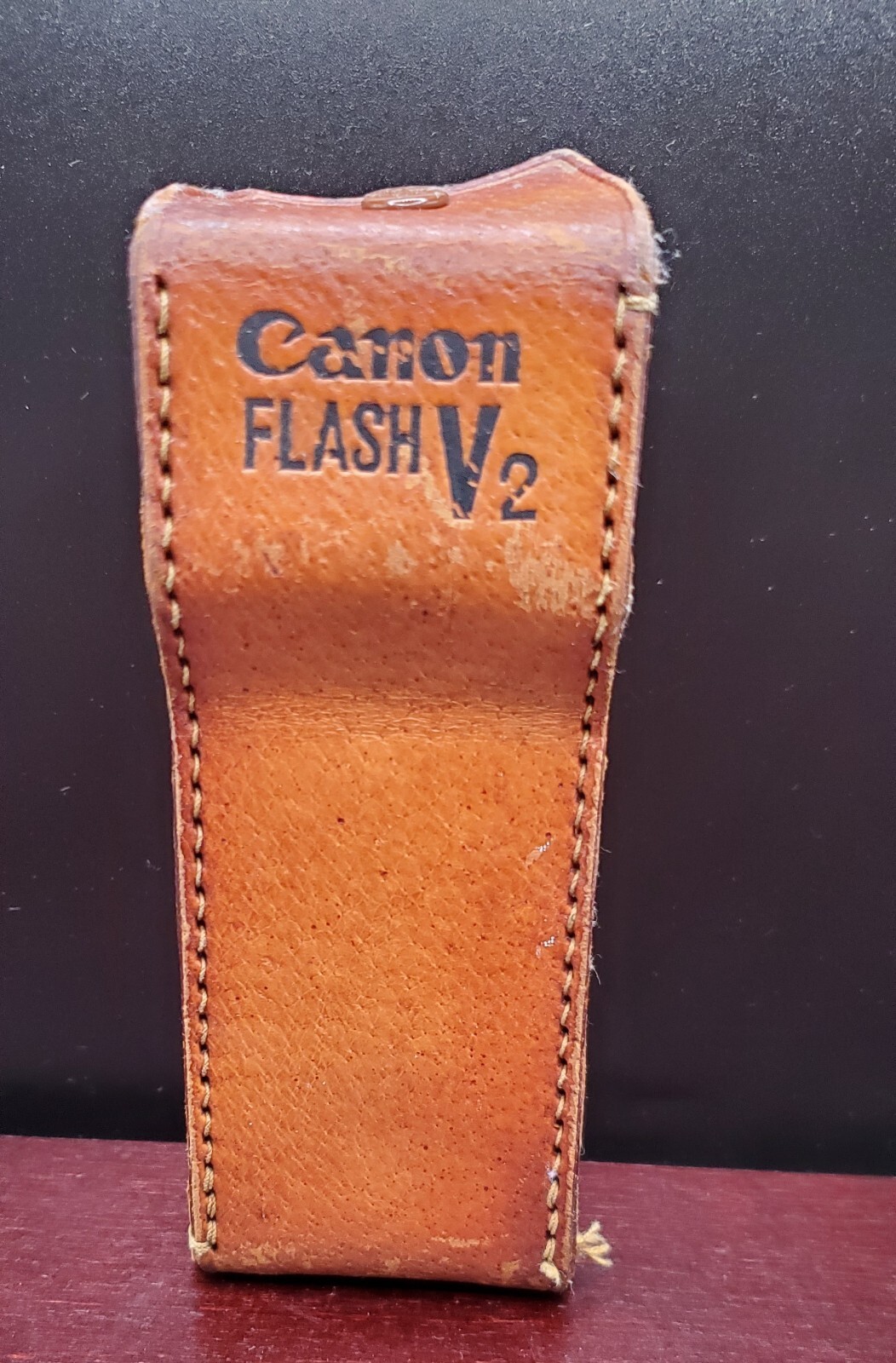 Vintage Leather Case Only Canon Flash V2 Multiple Uses Knife, Multi-Tool etc