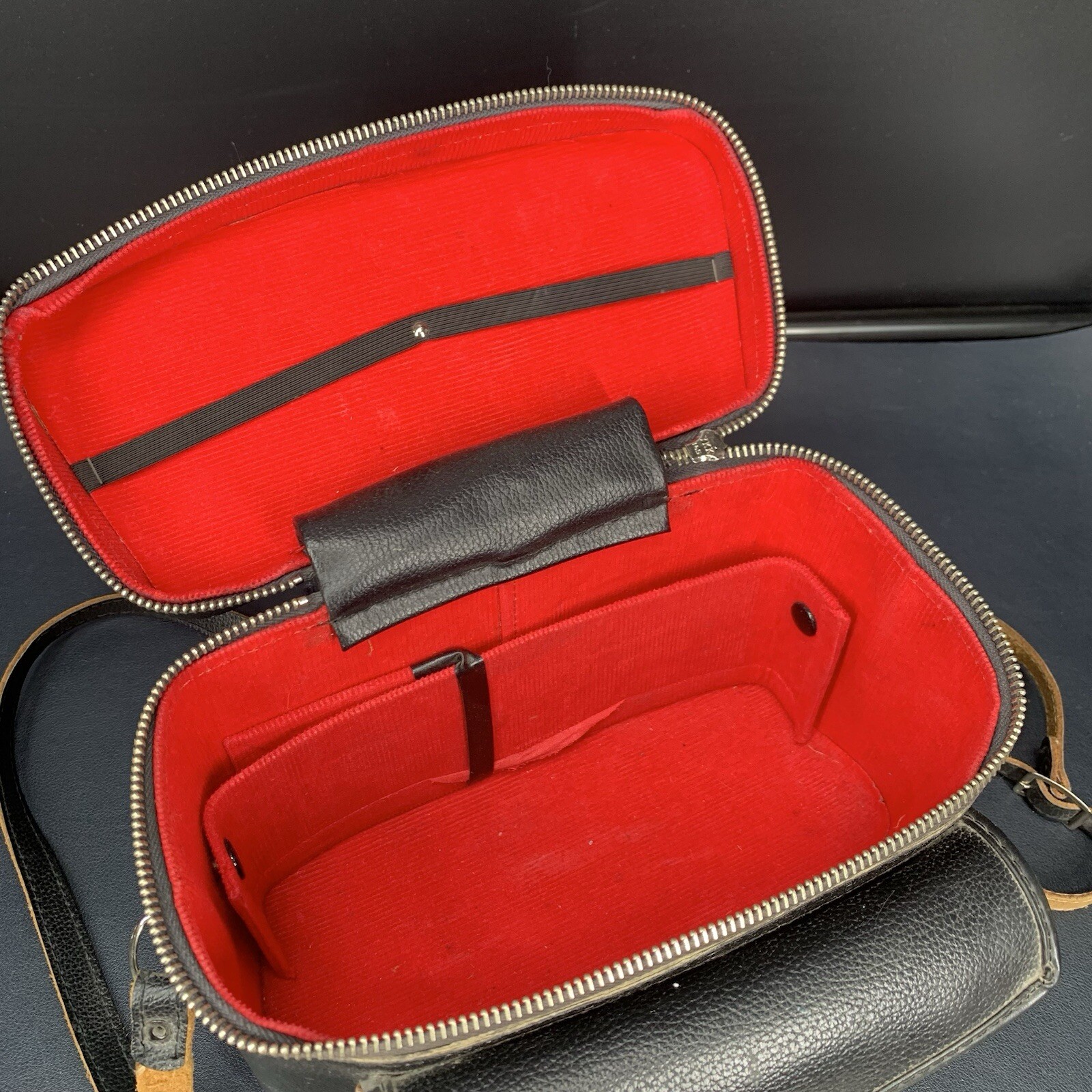 Rare Vintage Kali Bag Retro Film Camera Leather Case PB20 Handcrafted In Japan