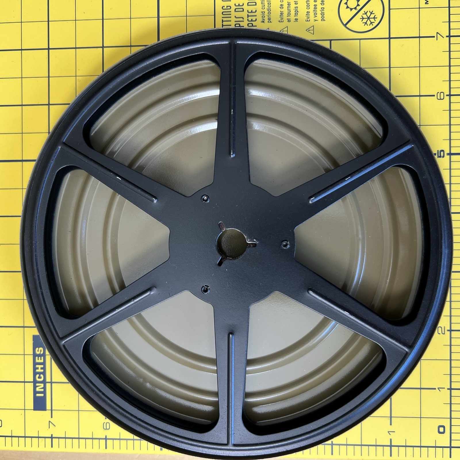 400 ft. Dual 8mm METAL Reel METAL Can, no 8mm Spindle Adapter