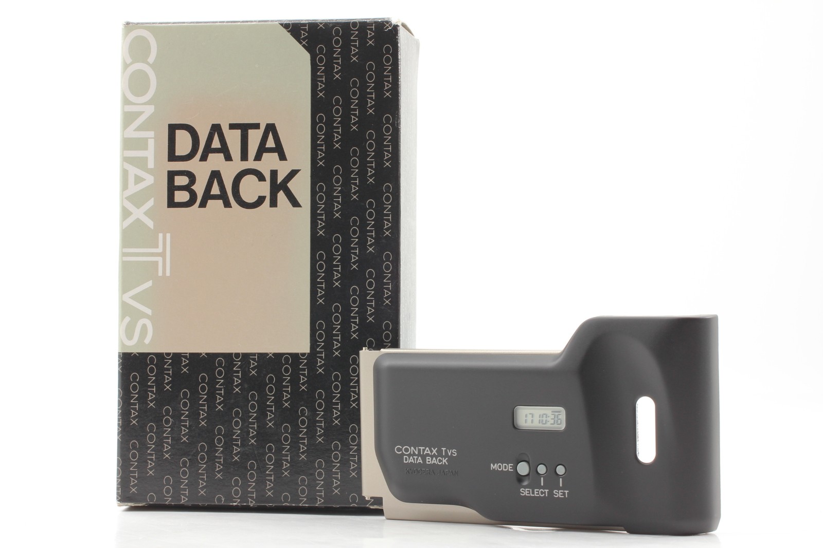 [Almost Unused] CONTAX TVS Data Back for TVS 35mm Film Camera From JAPAN