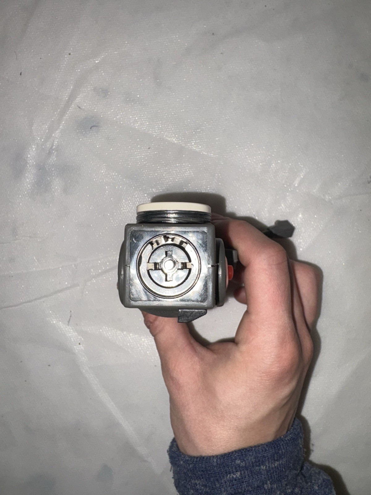 Vintage Sunset Brand Camera Flash With 3 Bulbs. Unknown Condition