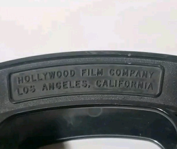 Vtg “Hollywood Film Company L.A” 35mm Plastic Reel 14 1/4 inch – Free Shipping