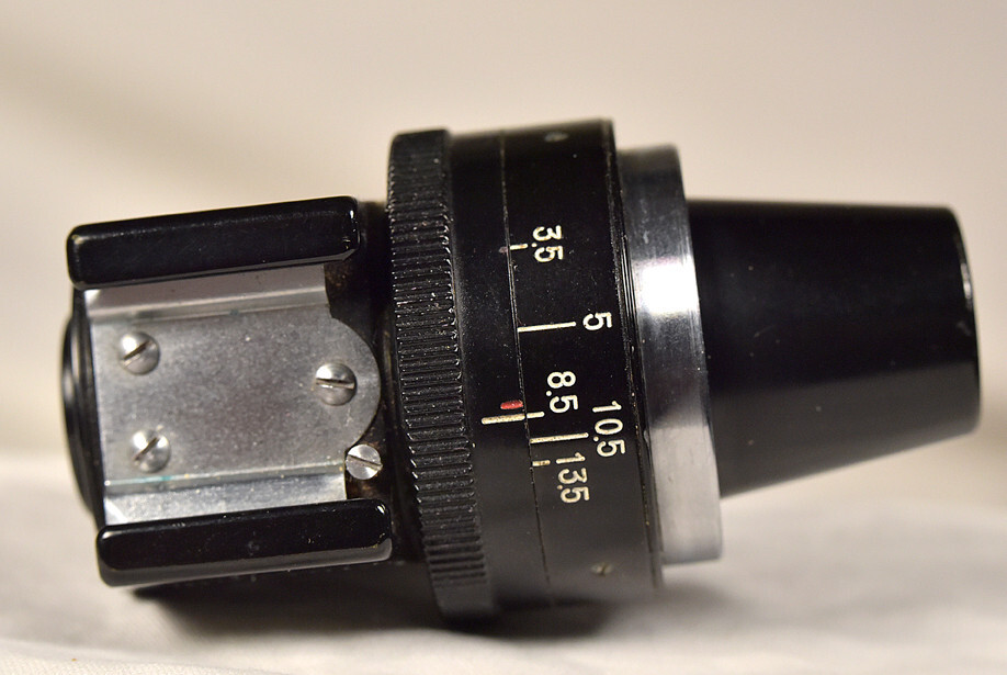 Nikon Rangefinder Variframe Finder / Type 7 / Black / Serial No. 339806 /